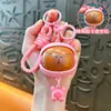 Llavero de Capibara Cambia-Rostros de Dibujos Animados Transfronterizo Colgante Lindo para Mochila Llavero de Coche Pequeño Regalo Venta al por Mayor