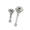 Aço Inoxidável 304 Flor de Ameixa Roda de Mão Porca Parafuso Conjunto Tampa de Tanque de Inspeção Dispositivo de Travamento Acessórios Atacado