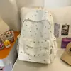 Mochilas de Aspecto Elegante para Estudiantes de Secundaria y Universidad, Mochilas Versátiles Casuales de Estilo Coreano Ins Dulce para Mujer con Gran Capacidad