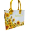 Bolso de Fieltro Floral Creativo, Bolso Tote Portátil de Aspecto Elegante para Salidas, Bolso de Fieltro para Eventos Corporativos, Bolso de Mano