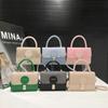 Bolsa Pequena de Ombro com Corrente Transversal Moda Coreana Tendência Luxo Leve Versátil Estilosa Verão 2026