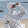 Ropa de Protección Solar Similar a la Usada por una Cierta Celebridad, Ropa de Verano con Protección UV para la Piel para Hombres, Ala Desmontable, Protección Solar para Pesca UPF50+