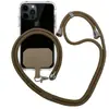 Cordón para teléfono móvil cruzado con parte trasera ajustable de poliéster Cordón para teléfono móvil Cordón fijo para tarjetas Cordón para teléfono móvil cruzado