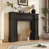 Gabinete de Chimenea Retro Americano Gabinete Decorativo de Chimenea Pastoral Almacenamiento B&B Fotografía de Bodas Francés Europeo Simple Chimenea