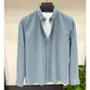 Camisa de Veludo Cotelê de Manga Longa para Primavera e Outono de 2026 para Homens e Mulheres, Camisa de Marca Tendência com Caimento Solto, Jaqueta Estilo Americano, Camisa Casual Solta