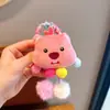 Grampo de cabelo de pelúcia coolomi de desenho animado fofo, conjunto de presilhas infantis, grampo para franja e cabelo solto de meninas, acessório de cabeça para menininhas