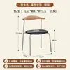 Silla garra de diseño curvo de madera curvada retro adecuada para espacios de sala de estar y sala de té, con asiento suave acolchado, silla de recepción vintage informal