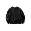 Aimatarget Suéter de Punto Retro Americano de Moda para Hombres y Mujeres, Top de Punto con Cuello Henry Cm128