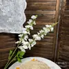 Material de Flor Artificial de 2 Púas para Decoración de Hotel, Arreglo de Boda, Arreglo de Flores de Peonía, Fotografía de Techo