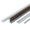 Cepillo de Tira de Crin Transfronterizo para Gabinetes de Máquinas, Cepillo a Prueba de Polvo, Tira de Cepillo Selladora para Parte Inferior de Puertas, Tira de Cepillo de Aleación de Aluminio Antiestática y Retardante de Llama