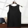 Camiseta de punto de cachemira lisa para hombre con cuello en U y doce puntadas, sin mangas, capa interior, cómoda, amigable con la piel, jersey