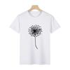 Transferencia de Calor Verano 200g Camiseta de Manga Corta para Mujer Color Sólido Ropa Día de San Valentín Chino Ropa Suelta para Pareja Venta al por Mayor de Fábrica