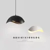 Luminária Pendente Artística Minimalista, Lustre Minimalista Personalizado para Restaurante, Sala de Jantar, Balcão de Bar, Abajur Criativo para Mesa de Jantar