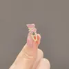 Mini Grampo de Cabelo Criativo Laço Bico de Pato Fashionable Franja Lateral Flor Grampo de Cabelo Acessórios Grampo Versátil