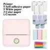 Impresora Portátil Mini X6 Transfronteriza Estudiante Error Bolsillo Foto Bluetooth Térmica Pequeña Impresora Regalo