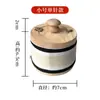 Caja de Moxibustión de Madera de Roble, Caja de Moxibustión de Madera Maciza para Uso Doméstico, Moxibustión Portátil, Palillos de Moxa, Moxibustión de Llama Directa, Recipiente de Moxibustión con Filtro de Humo, Equipo de Moxibustión