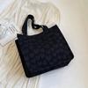 Bolsa de Lona para Estudiante de Preparatoria para Clase, Bolso Tote Nuevo 2026 para Mujer, Bolso de Hombro Versátil de Nicho de Moda