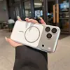 Se Transforma Instantáneamente en Funda para Teléfono con Sensación de Piel iPhone 18 PRO MAX Compatible con Apple 17 PC Translúcido Imitación Original Succión Magnética Resistente a Caídas Funda Dura