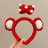 Tiara de Orelhas de Gato de Desenho Animado para Meninas Lavarem o Rosto e Aplicarem Máscara Facial, Tiara Especial para Lavar o Cabelo, Tiara, Faixa de Cabelo, Acessório de Cabeça Antiderrapante