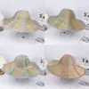 Chapéu de Sol de Verão Chapéu com Ventilador Dobrável Chapéu de Pesca Agrícola Proteção Solar Guarda-sol Grande e Pequeno Portátil Estilo Pastoral Chapéu de Pescador