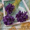 Hortensia Simulada de 3 Cabezas Flores Artificiales Falsas, Flores de Boda de Alta Gama, Adornos Decorativos Terminados para Sala de Estar, Flores de Plástico Florales