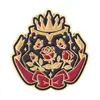 Broche Transfronterizo Nuevo Personalizado de Príncipe de Cuento de Hadas Accesorios Metálicos Creativos de Zorro Rosa de Dibujos Animados Lindos Insignia