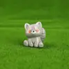 Micro-Paisaje de Musgo Creativo DIY Accesorios de Resina, Figuras de Animales Conejo y Oso, Adornos Decorativos de Resina