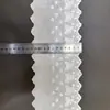 Tela de Algodón con Adorno de Encaje Blanco Crudo, Ropa Infantil Lolita Falda y Mangas con Accesorios de Encaje, Encaje de Origen Mediano y Grande