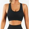 Tiktok Sutiã Esportivo Fitness Integrado Sem Costura Push-Up à Prova de Choque Sem Fio Costas Bonitas Colete de Yoga para Usar por Cima
