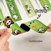 Nueva Regla Magnética de Panda Linda 15cm Regla Suave Escala Transparente Inspiradora Regla de Medición Multifuncional Material Escolar