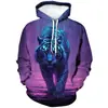 Primavera y Otoño AliExpress Más Vendido Sudadera con Capucha para Hombre Impresión Digital 3D Moda Holgada Manga Larga para Hombre Protector