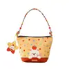 Bolsa de presente infantil para primeiro aniversário, bolsa caixa de presente para celebração de um mês de nascimento de bebê, caixa de doces para lembrancinha de festa de aniversário, bolsa portátil para doces