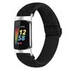 Amazon Ebay Artículo Más Vendido Hebilla de Nylon Correa de Reloj Ajustable Adecuada para Fitbit Charge 5 Estilo Étnico