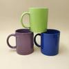 Exportado a Europa y Estados Unidos Taza de cerámica de súper color Taza recubierta de 11 oz Regalo publicitario con logotipo personalizado Taza