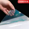 Suministro Especial Transfronterizo Película Laminadora en Frío Láser Material Adhesivo A4 Autoadhesivo Corazón Transparente Película Protectora para Álbum de Pósteres de Fotos