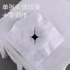 Toalla facial desechable con agujero cruzado, almohadilla a prueba de aceite para cama de masaje de salón de belleza, funda de almohada para la cabeza, cojín con agujero para la cara