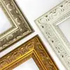 Jintai Fan Marco de Pintura al Óleo Clásico Europeo Materiales para Marcos de Galería Estudio Fotográfico Líneas de Madera Vintage Fabricante Madera Maciza