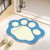Alfombra de Baño con Forma de Oso Lindo, Falso Cachemir, Absorbente de Agua, Antideslizante, Elimina Polvo, Engrosada, Duradera, Fácil de Cuidar