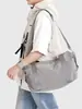 Bolsa Esportiva Versátil Leve para Yoga Fitness Bolsa de Viagem Simples de Grande Capacidade Bolsa Tote Transversal de Ombro Feminina