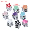 Variedad de Cuentas Perforadas CCB para Pulseras DIY Joyería Hecha a Mano Accesorios Venta al por Mayor Estilo Estrella Corazón