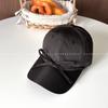 Corea del Sur nicho ins chica dulce estilo ballet tirante lazo top suave gorra de béisbol brillante todo partido sombrero para circunferencia de cabeza grande