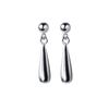 Nuevos Pendientes Largos Estilo Japonés-Coreano Estilo Mori para Mujer Pequeños Simples Elegantes Dulces Brillantes Pendientes de Bola Redonda Accesorios para Orejas