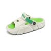 Pantuflas de verano para niños al por mayor para niños y niñas para interiores para el hogar de una palabra para uso en exteriores de doble uso de fondo grueso antideslizantes sandalias resistentes al desgaste