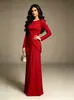 Estilo Europeu Comércio Eletrônico Transfronteiriço Mais Vendido Roupas Femininas Elegante Temperamento Slim Fit Gola Redonda Cor Sólida Cetim Longo Vestido de Noite