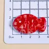 Estilo Año Nuevo Rojo Cuadros Pez Gato Kt Pasador Estilo Japonés Pasador Pegatinas de Pegamento Crema Accesorios DIY
