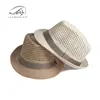 Sombrero de Paja Transpirable de Verano para Hombre, Sombrero de Sol de Playa para Mujer, Sombrero Jazz Retro Británico con Malla
