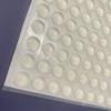Alfombrilla de Silicona Hemisférica Partículas de Silicona Anticolisión Alfombrilla de Silicona Absorbente de Golpes Autoadhesiva de Silicona Transparente Alfombrilla Hemisférica Antideslizante