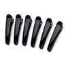 Estilo Coreano Simple Productos para el Cabello Negro Negro Brillante Pinza Pico de Pato Pinza de Caimán Pintura en Spray Horquilla Clip para Flequillo Clip Lateral para Mujer