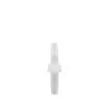 Conector de Mangueira de Plástico, Adaptador Reto de Diâmetro Igual com Barbatanas, Conector Direto de Tubo de Silicone à Prova d'Água para Tubo de Água de PP, Duas Vias