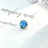 Pendientes de Aleación de Titanio F136 con Garras y Circonita Cúbica Pendientes de Titanio G23 con Garras y Rosca Interna de Circonita Joyería para Piercing Cabeza